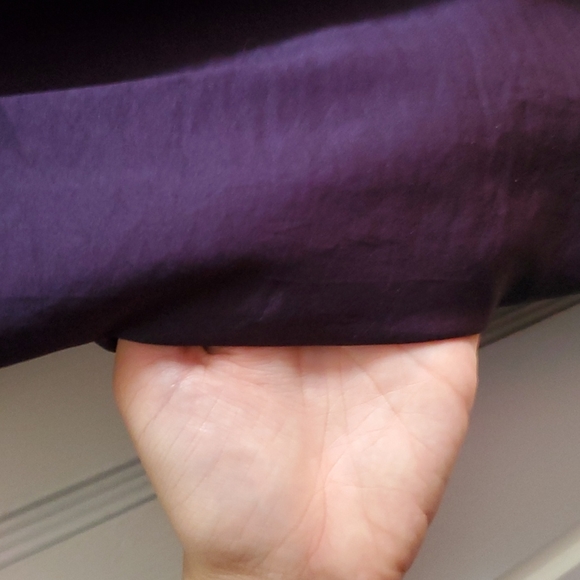 EUC, Simply Vera, sz 4 purple dress with pockets - Picture 3 of 5
